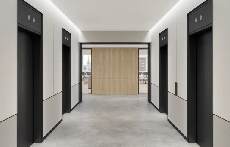 Elevator Lobby & Entry, Financial District